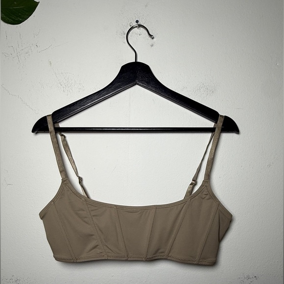 Skims Beige / Tan Bikini Top - XL - Picture 1 of 5